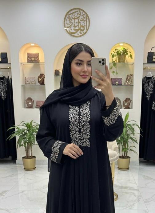 Premium Dubai Abaya for Women – Front Open  Modest Islamic Wear
