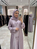 Premium Dubai Abaya for Women – Front Open  Modest Islamic Wear (Premium)