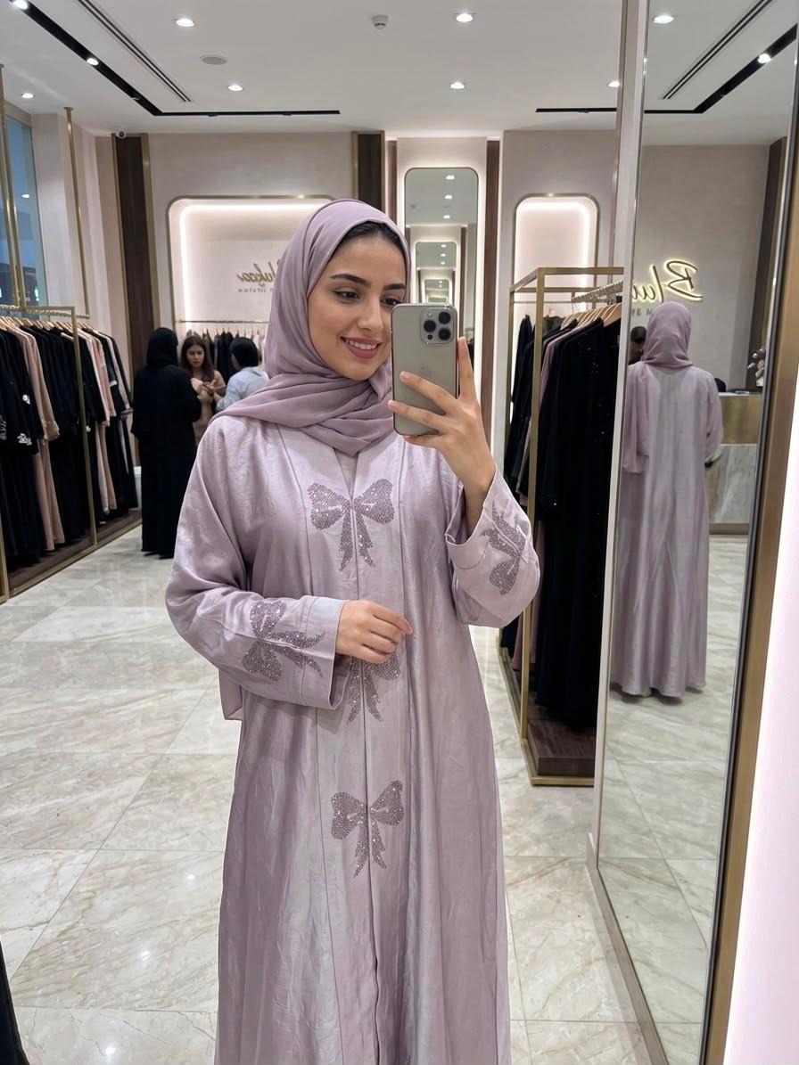 Premium Dubai Abaya for Women – Front Open  Modest Islamic Wear (Premium)
