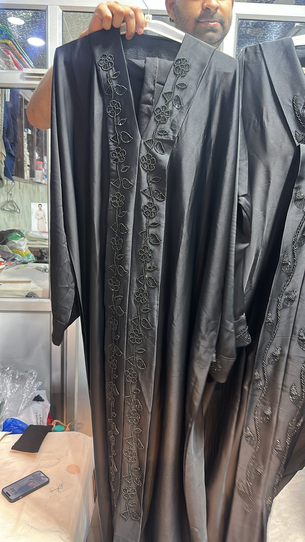 Premium Dubai Abaya for Women – Front Open  Modest Islamic Wear (Luxury)