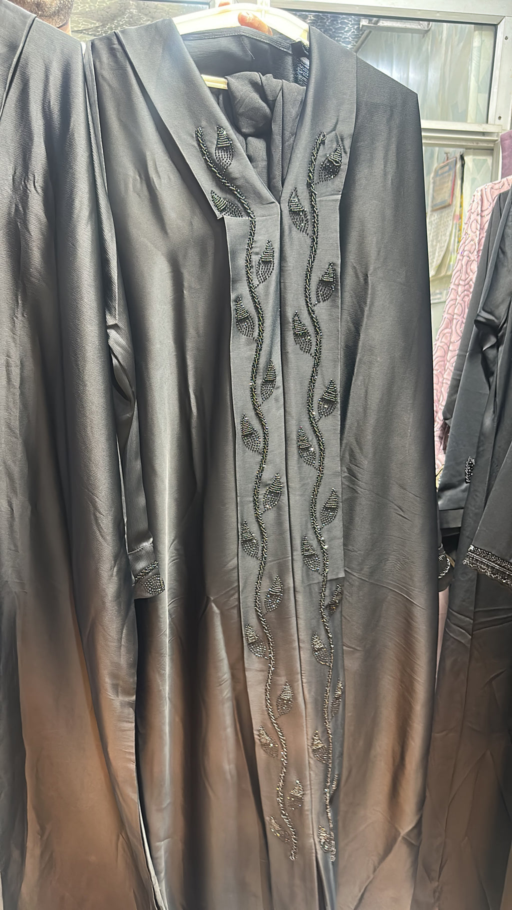 Premium Dubai Abaya for Women – Front Open  Modest Islamic Wear (Luxury)